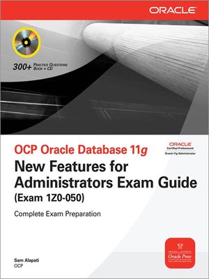 cover image of OCP Oracle Database 11g